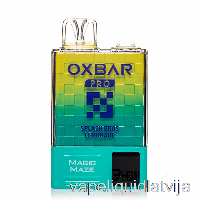 Oxbar Magic Maze Pro 10000 Vienreizējās Lietošanas šļakatas Bros Limonādes Vape šķidrums